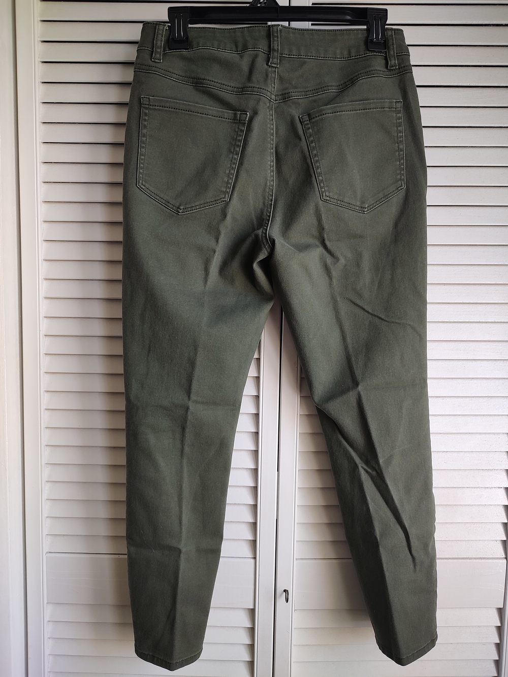 d. jeans Olive-Green Skinny Jeans with Brass Button - Picture 2 of 4